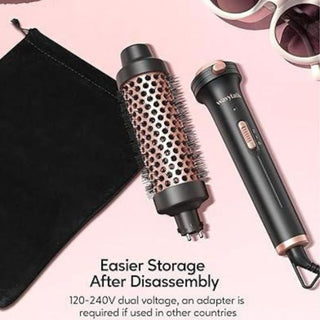 WavyTalk Heated Round Brush For Blowout Boost