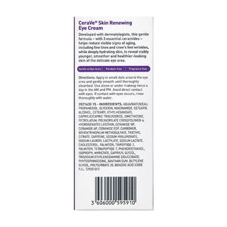 CeraVe Skin Renewing Eye Cream - 0.5 fl oz - Shopaholic