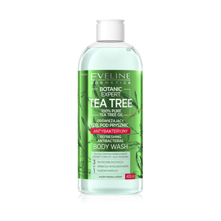 Eveline Cosmetics Botanic Expert 100% Tea Tree Oil Refreshing Anti bacterial Body Wash