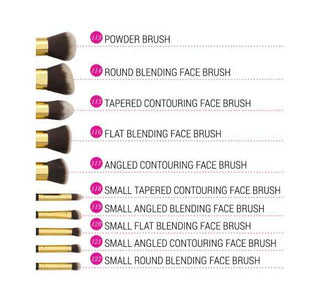 BH Cosmetics  Sculpt and Blend - 10 Piece Brush Set - Shopaholic