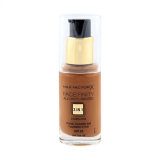 Max Factor Facefinity All Day Flawless 3-In-1 Foundation - Sun Tan 100