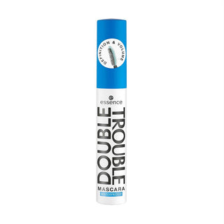 Essence Volumizing Mascara Double Trouble - Waterproof Black