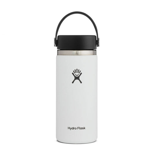 Hydro Flask 16 Oz Wide Mouth - White