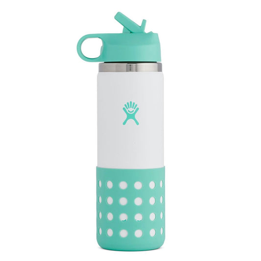 Hydro Flask 20 Oz Kids Wide Mouth Straw Lid & Boot - Island