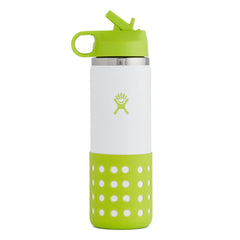 Hydro Flask 20 Oz Kids Wide Mouth Straw Lid & Boot - Jungle