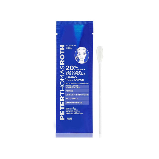 PTR 20% Complex Glycolic Solutions Jumbo Peel Swab