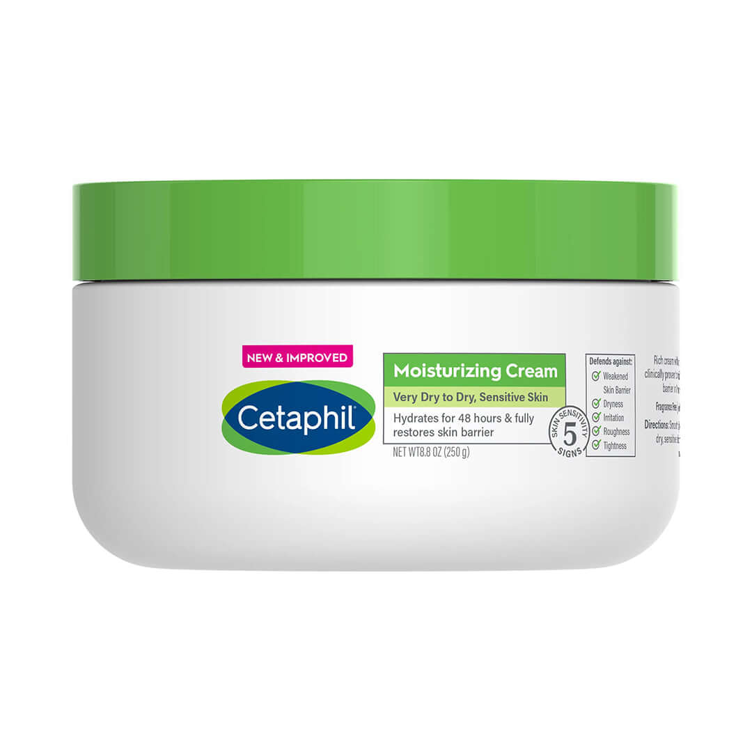 Cetaphil Moisturizing Cream Very Dry to Dry, Sensitive Skin - 8.8oz - Shopaholic