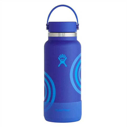 Hydro FLask Wide Mouth With Flex Cap & Boot - Wave -32 Oz