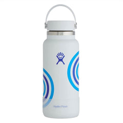 Hydro FLask Wide Mouth With Flex Cap & Boot - Whitecap - 32 Oz