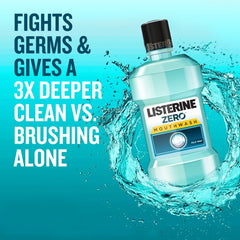 Listerine® Mouthwash Zero Alcohol Mild Mint - 250ml