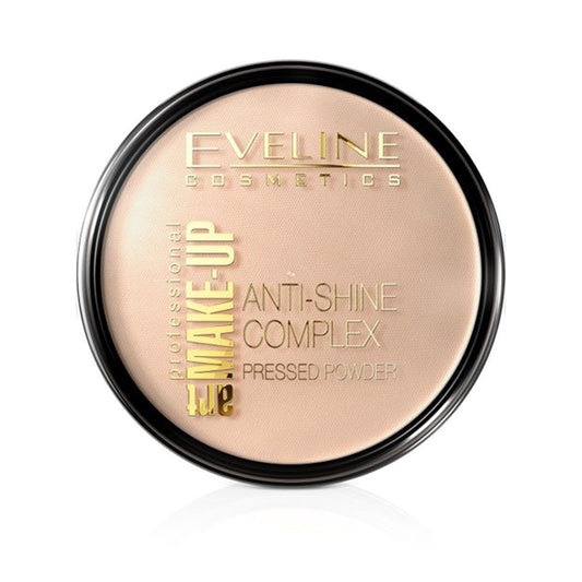 Eveline Cosmetics Art Make Up Anti Shine Pressed Powder - 31 Transparent