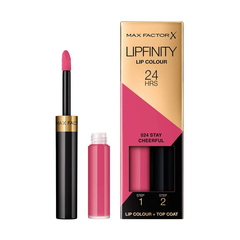 Max Factor Lipfinity Lipstick with Gloss - 24 Stay Cheerful