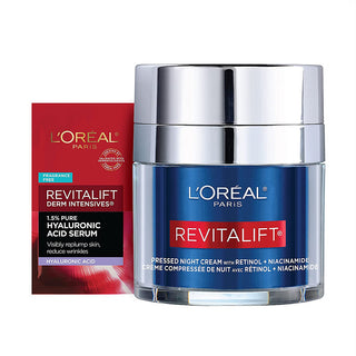 Loréal Paris Revitalift Pressed Night Cream with Retinol, Niacinamide - 48g