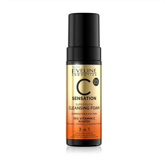 Eveline Cosmetics C Sensation Super Glow Cleansing Foam 3 in 1