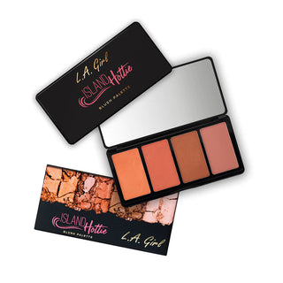 L.A. Girl Fanatic Blush Palette - Island Hottie