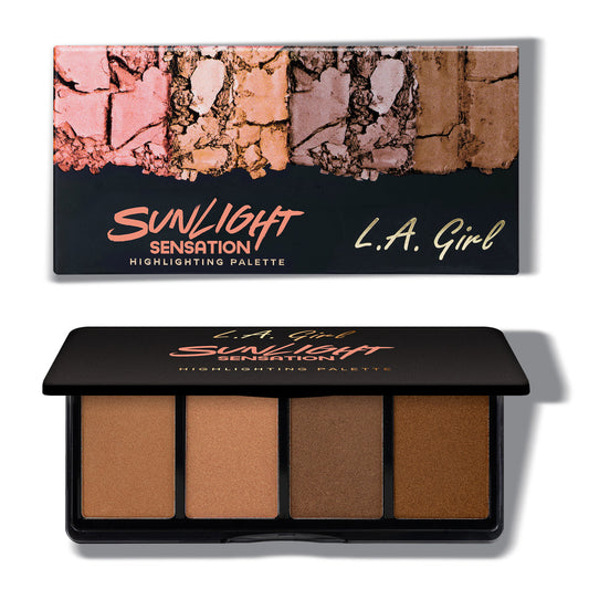 L.A. Girl Fanatic Highlighting Palette - Sunlight Sensation