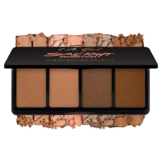L.A. Girl Fanatic Highlighting Palette - Sunlight Sensation