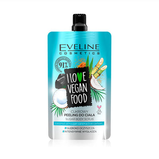 Eveline Cosmetics I Love Vegan Food Coconut Detox Sugar Body Scrub