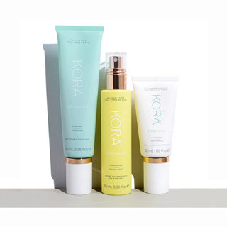KORA Organics 3 Step System - Oily/Combination Skin kit
