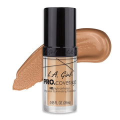 L.A. Girl Pro Coverage Illuminating Foundation - GLM644 Natural