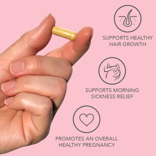 HAIRtamin Mom A Complete Prenatal Postnatal & Hair Nutrition - 30 Vegan Capsules