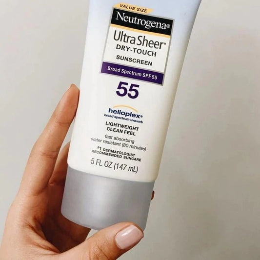 Neutrogena Ultra Sheer Dry Touch Sunscreen Broad spectrum SPF55 - 147ml