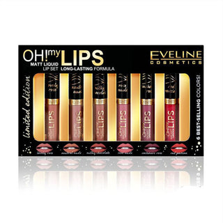 Eveline Cosmetics Oh My Lips Gift Set - 6 Shades