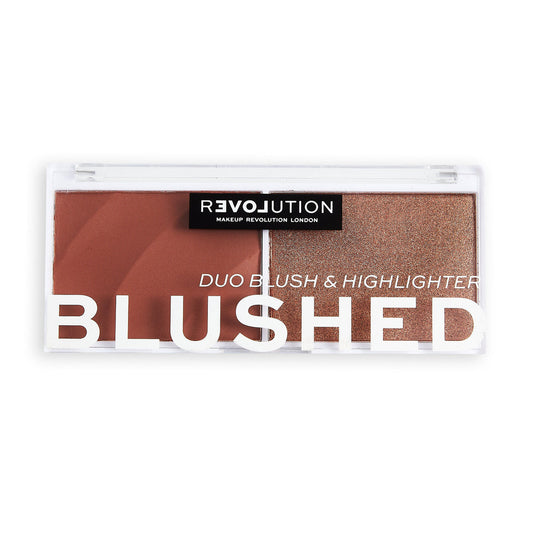 Revolution Relove Colour Play Contour Blushed Duo - Baby
