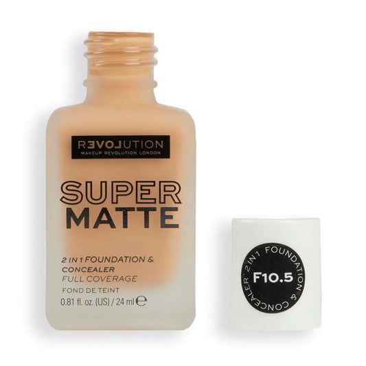 Makeup Revolution Relove Supermatte Foundation - F10.5