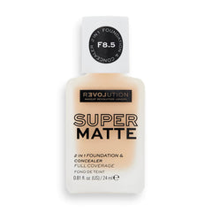 Makeup Revolution Relove Supermatte Foundation - F8.5