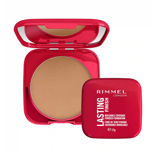 Rimmel London Lasting Finish Powder Foundation - 007 Golden Beige