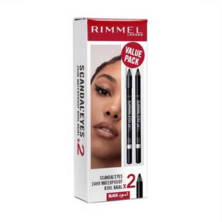 Rimmel London Scandaleyes Waterproof Kohl Dual Pack - Black