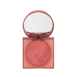 Huda Beauty Glowish Cheeky Vegan Blush Powder - Caring Coral