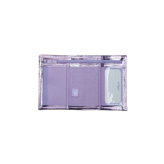Smiggle Wlt Flap Zip Illusn - Lilac