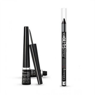 Rimmel London Exaggerate Liquid Eyeliner Scandal eye Pencil Promo Pack