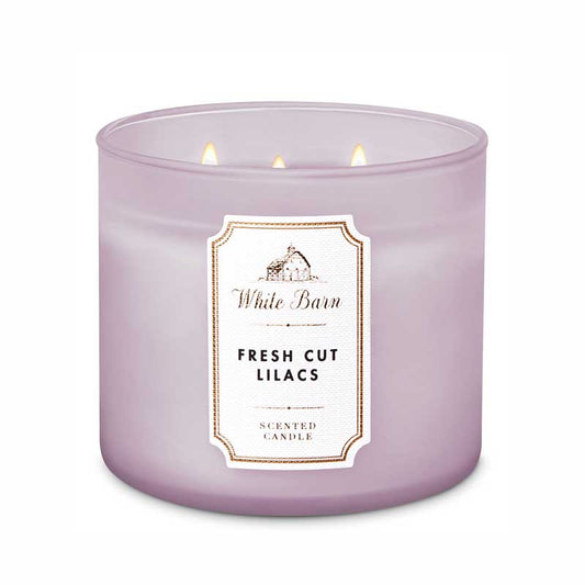 Bath and Body Works Fresh Cut Lilacs 3-Wick Candle