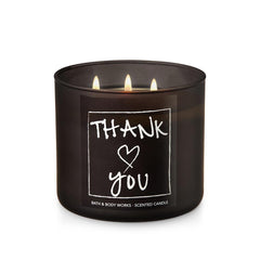 Bath and Body Works Thank You - Blue Ocean Waves 3-Wick Candle