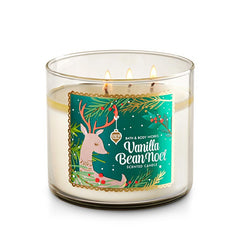 Bath and Body Works Vanilla Bean Noel - 3 Wick Candle