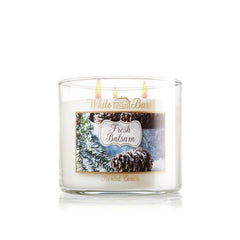 Bath and Body Works Fresh Balsam 3 Wick Candle