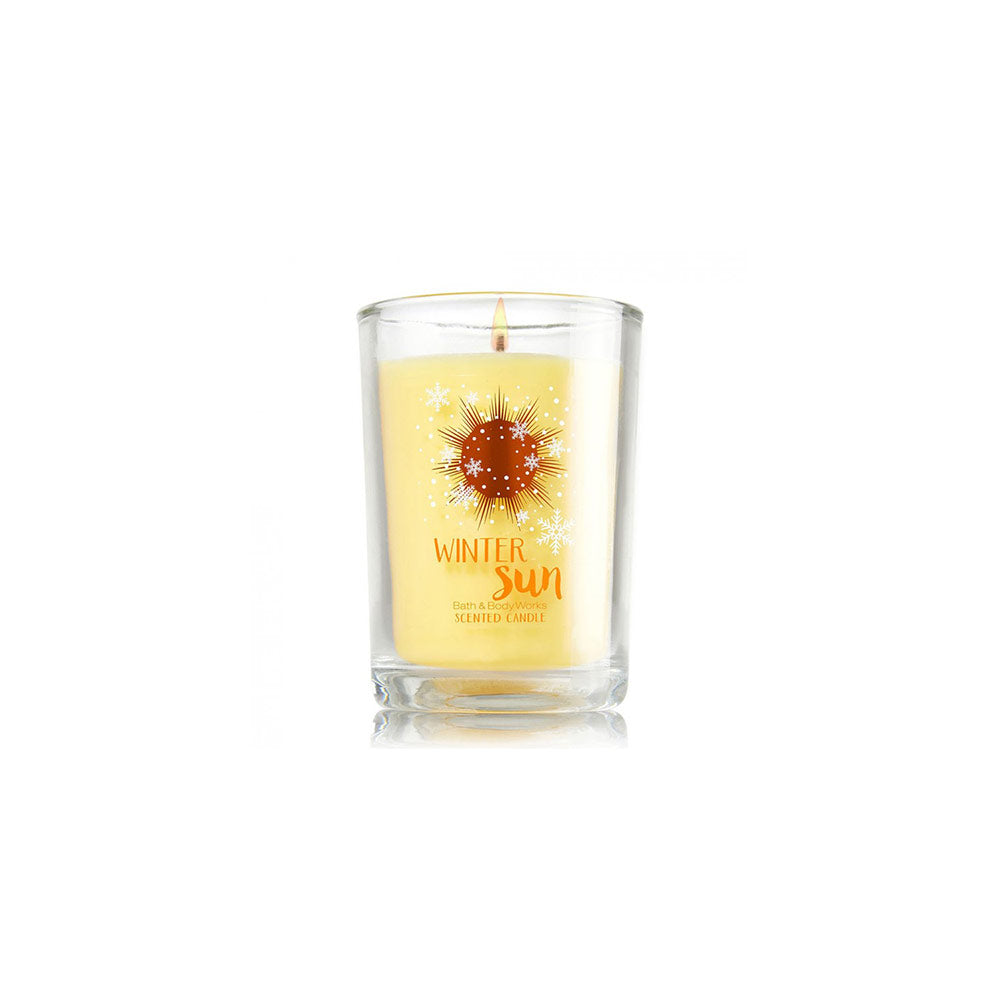 Bath and Body Works Winter Sun - Medium Candle - Shopaholic