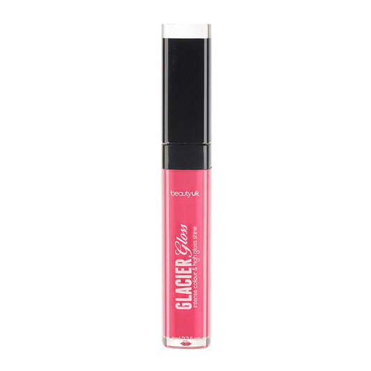 Beauty UK Glacier Lip Gloss - 06 Atomic Pink