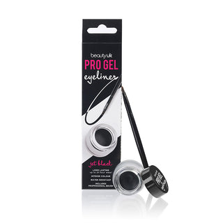 Beauty UK Pro Gel Eyeliner - 01 Jet Black