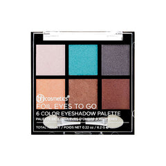 BH Cosmetics  Foil Eyes To Go - 6 Color Eyeshadow Palette