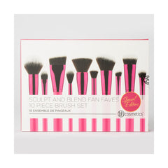 BH Cosmetics  Sculpt and Blend Fan Faves - 10 Piece Brush Set