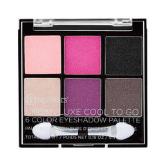 BH Cosmetics  Urban Luxe Cool To Go - 6 Color Eyeshadow Palette