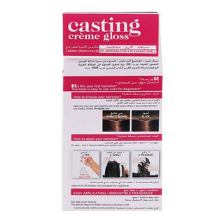 Loréal Paris  Casting Hair Color, 513 Ashy Nude Brown