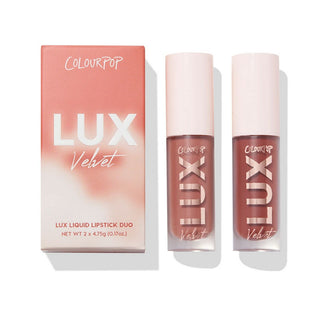 Colour Pop Lux Velvet Liquid Lipstick Duo - Puff Mami