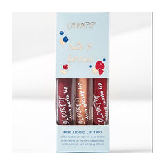 Colour Pop Mini Liquid Lip Trio - Nuts & Berries