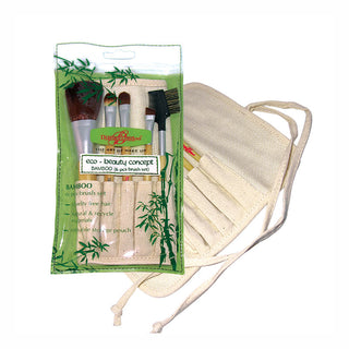 Diana of London Eco Beauty Concept - Bamboo 6 Piece Brush Set