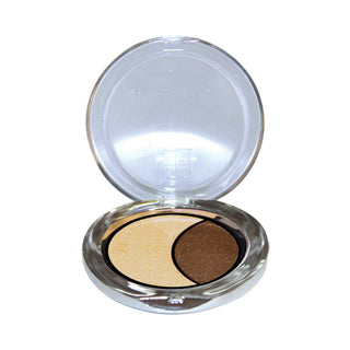 DMGM Studio Perfection Duo Eyeshadow - Gold Frost/Chocolate Silk